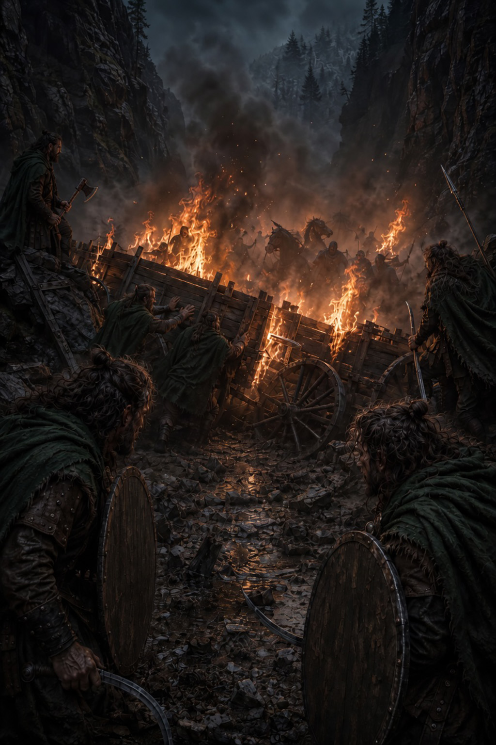 Burning Wagons — Dacia Tactic