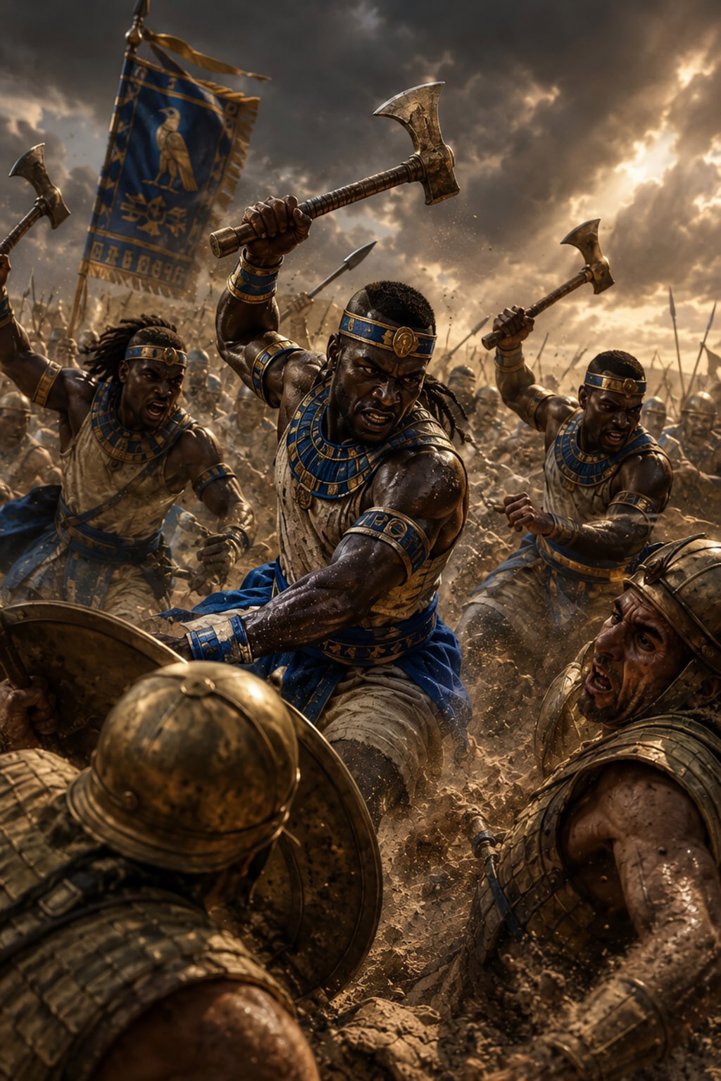 Kushite Axemen — Egypt Unit