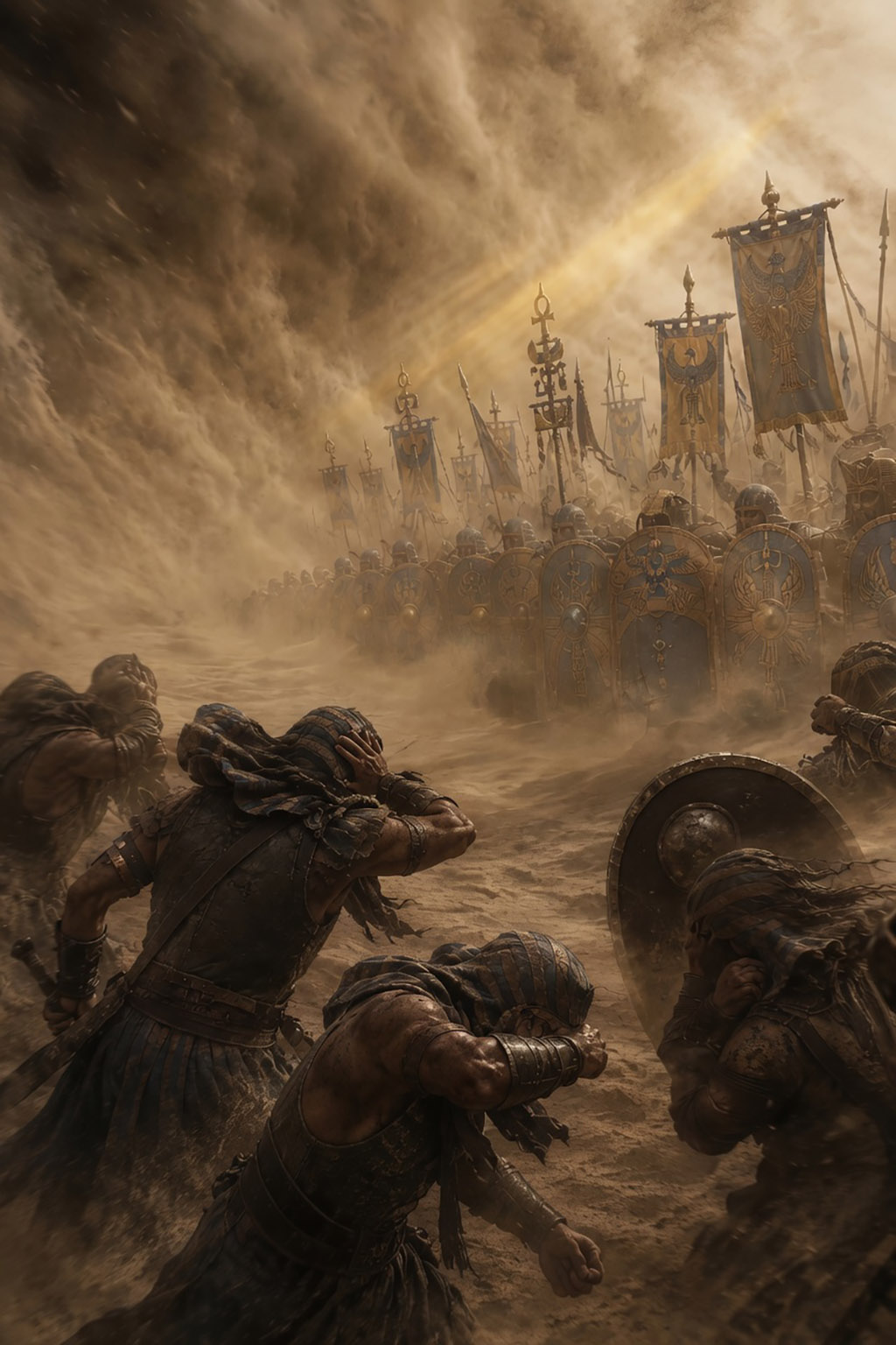 Sandstorm Screen — Egypt Tactic