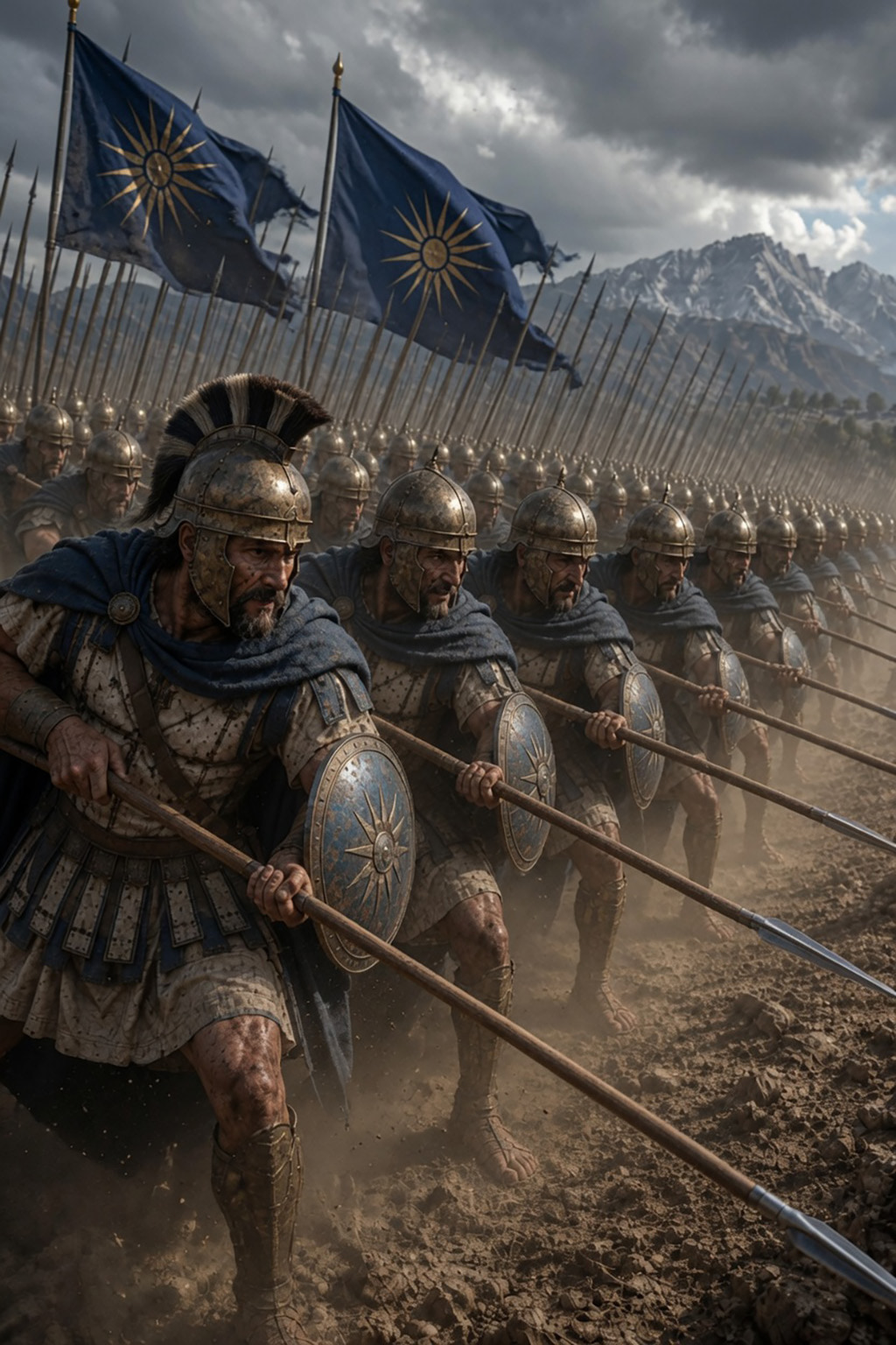 Falanga Pezhetairoi — Macedonia Unitate