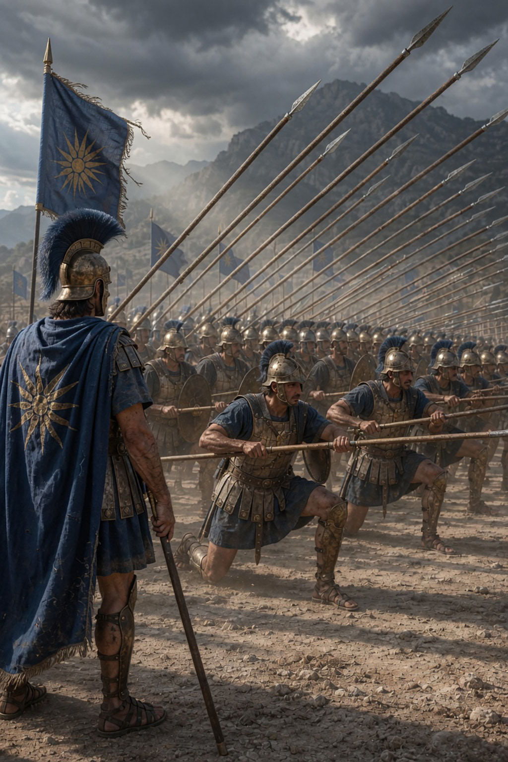 Instrucția cu Sarissa — Macedonia Doctrină