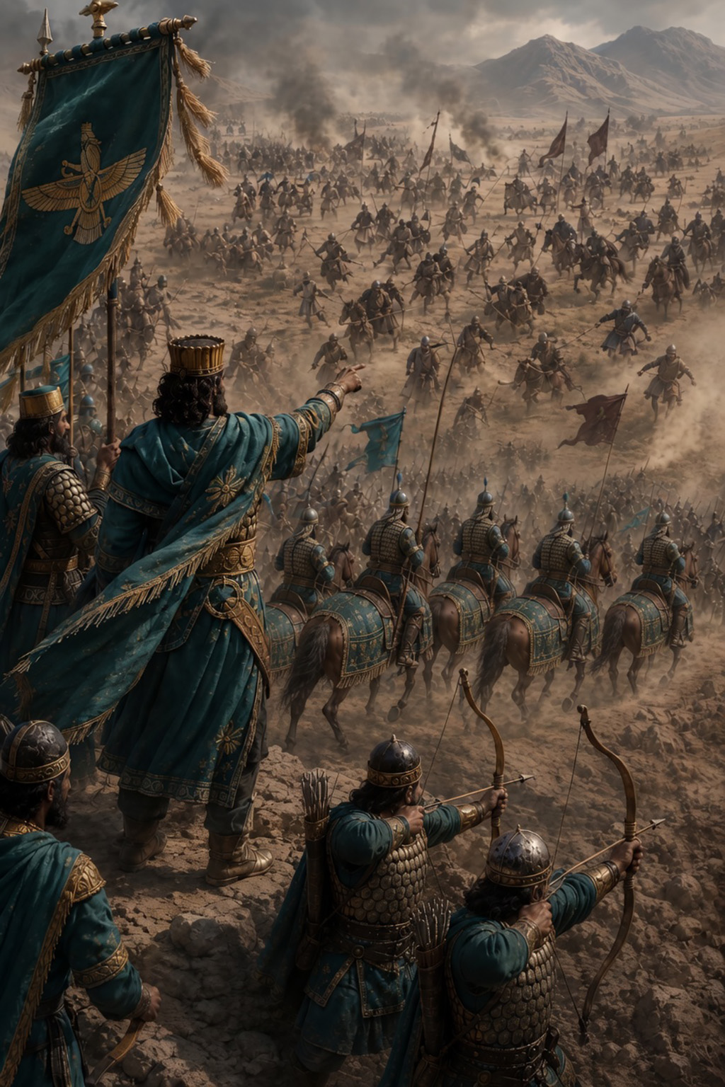 Scattered Formation — Persia Tactic