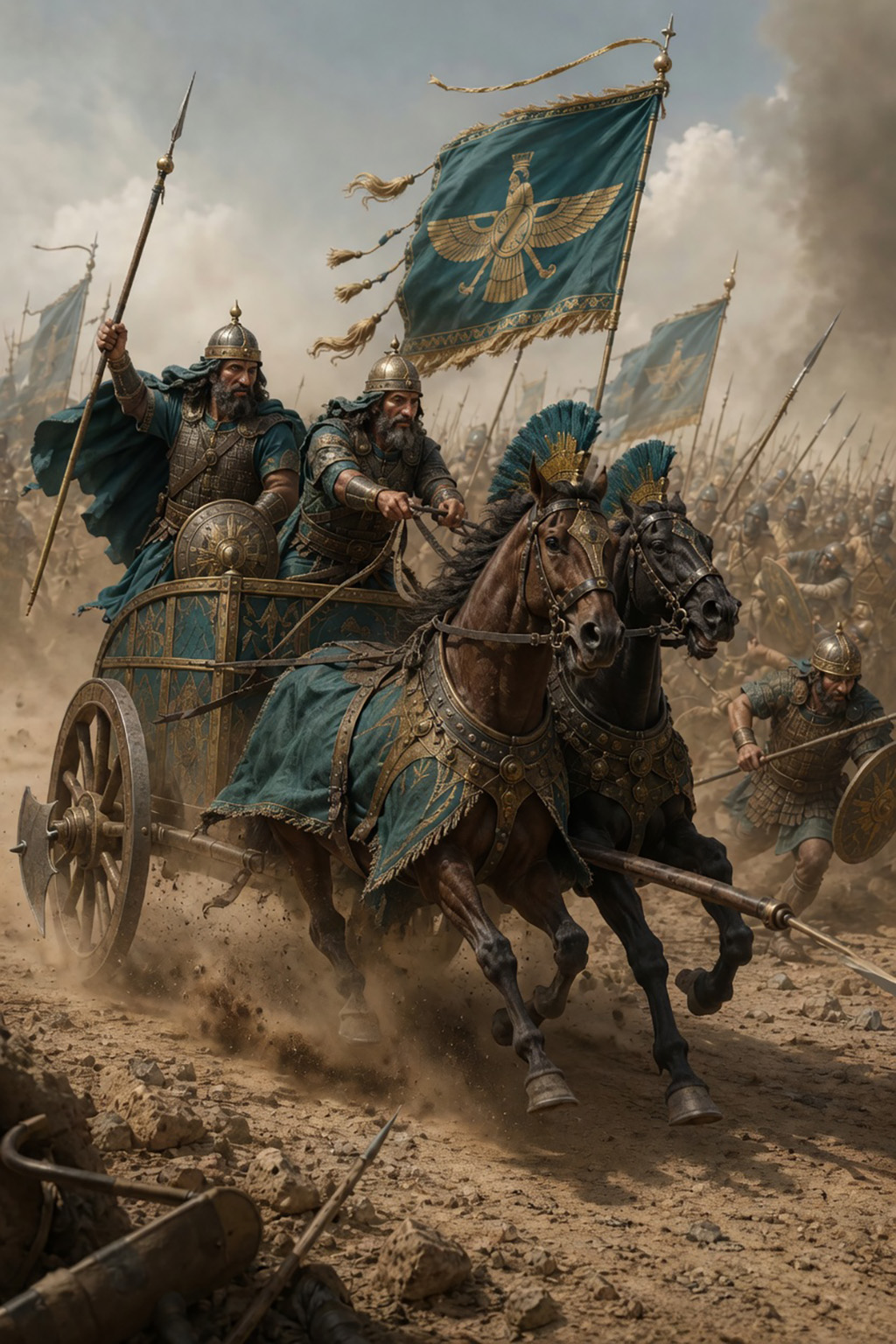 Scythed Chariot — Persia Unit