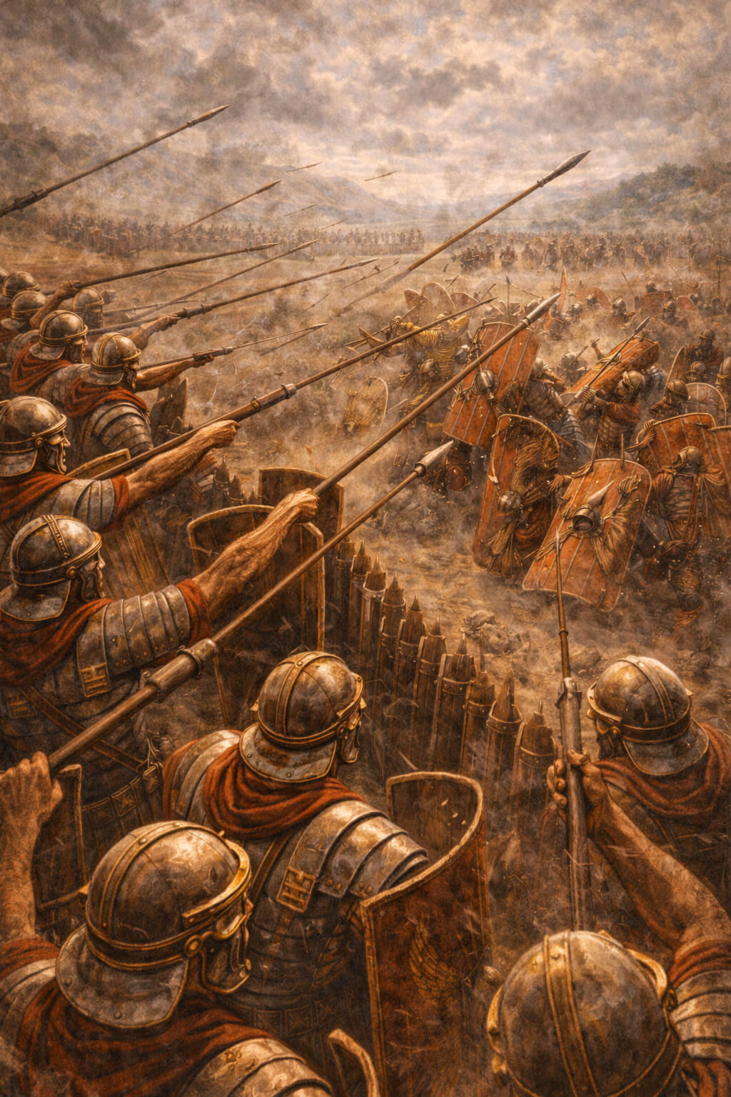 Pilum Volley — Rome Tactic