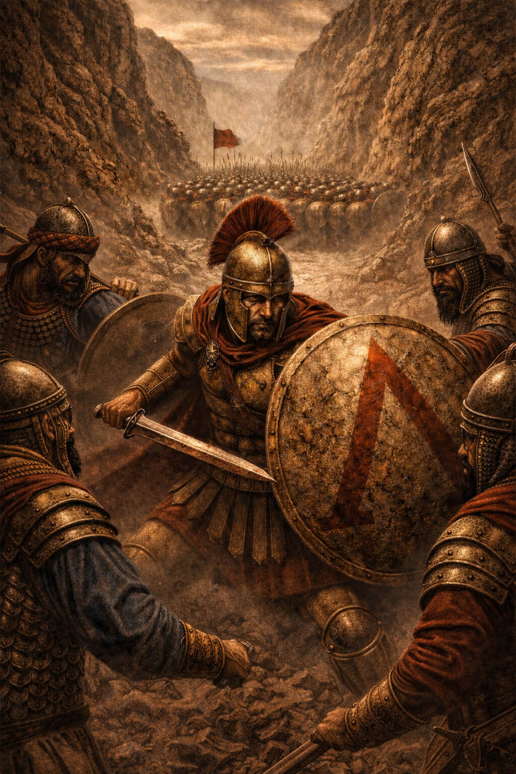 Heroic Sacrifice — Sparta Tactic