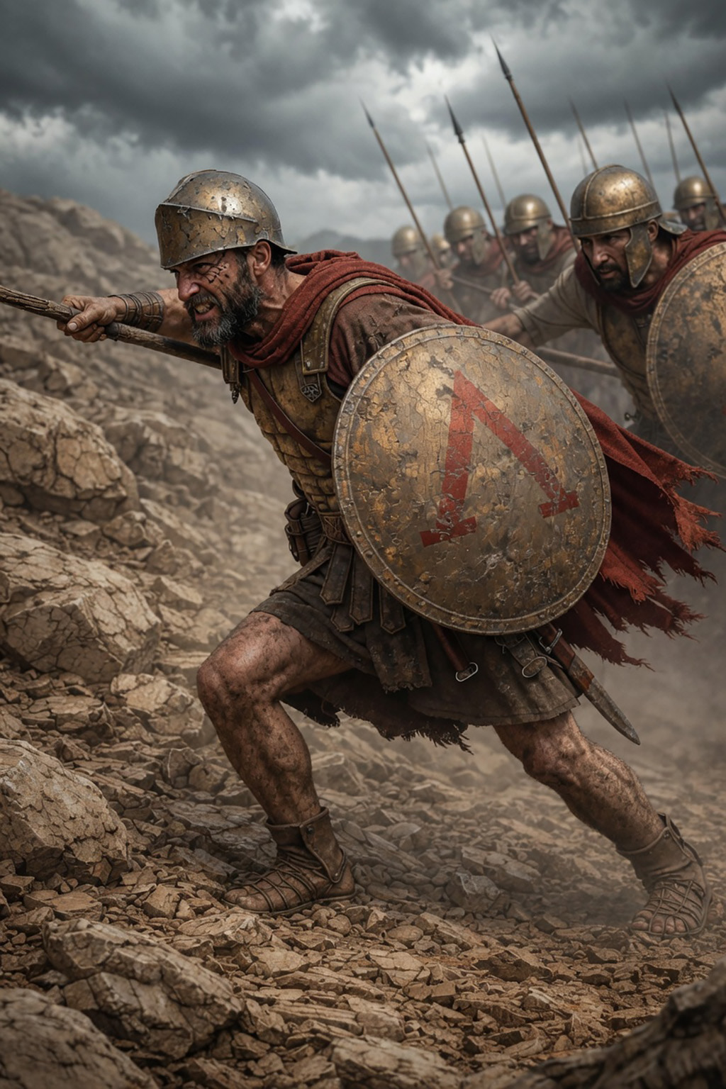 Perioikoi Spearmen — Sparta Unit
