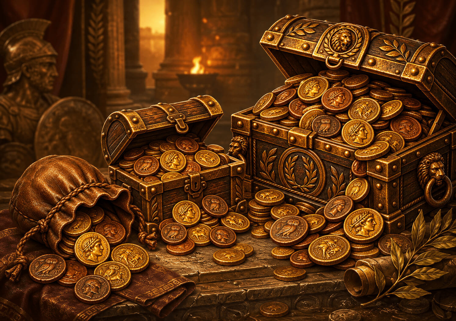 Credite, recompense și competiție: cum funcționează economia din Ancient Duel