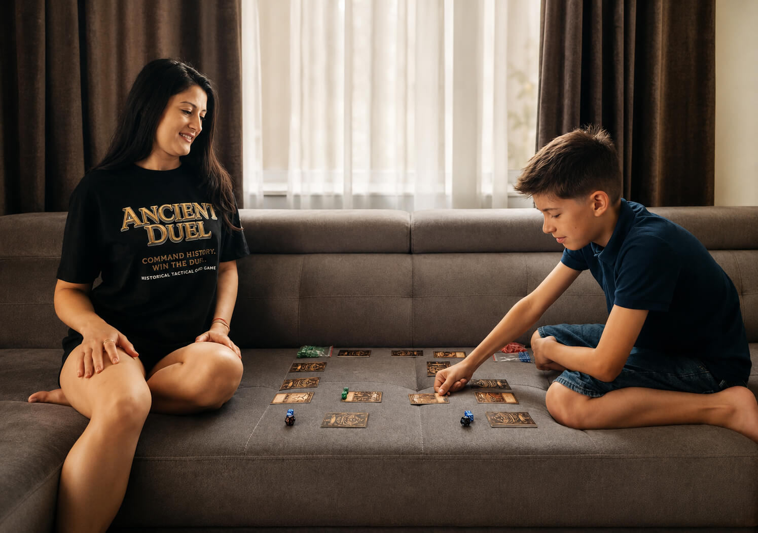 Simple Numbers, Deep Decisions: Why Ancient Duel Uses Values from 1 to 6